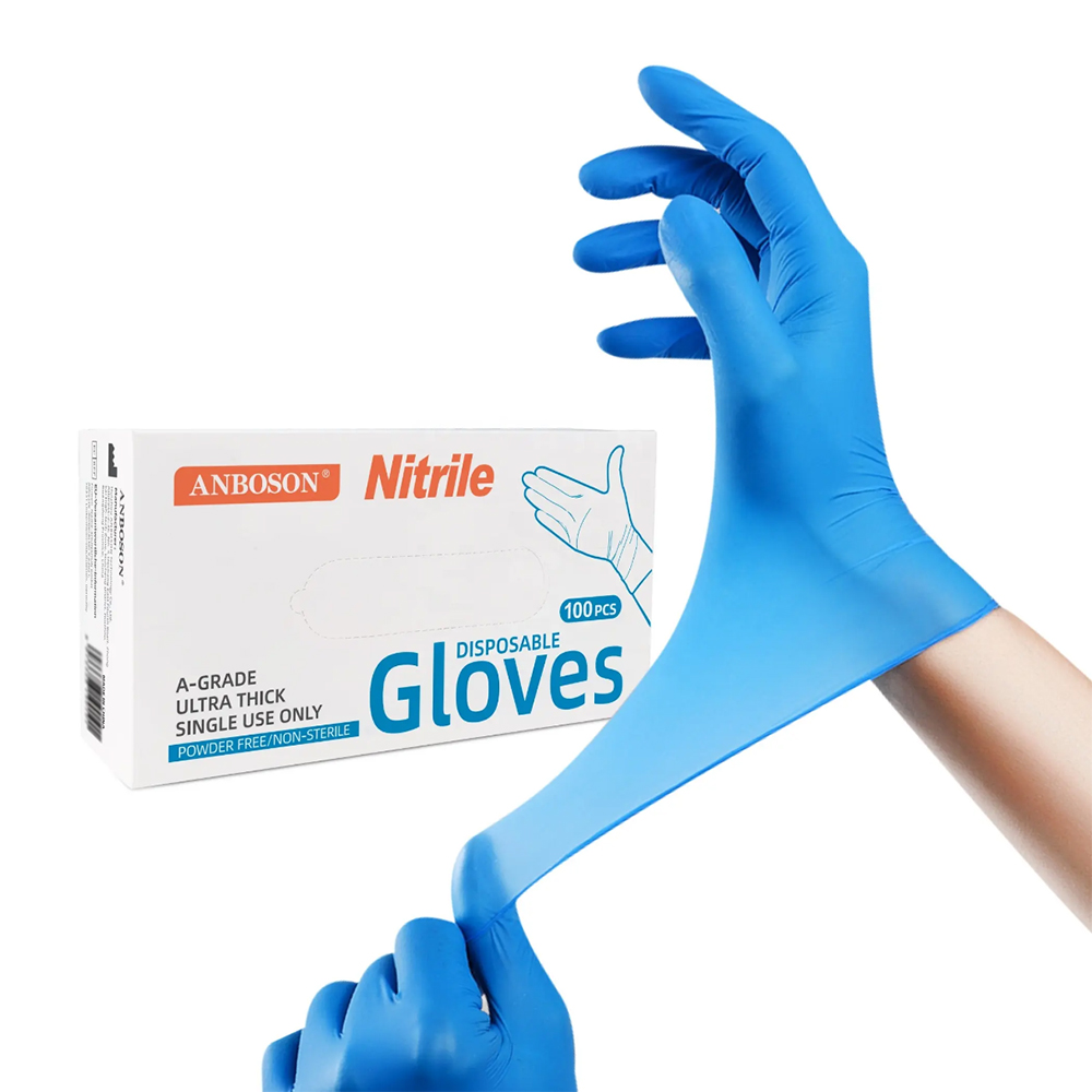 Exam Glove Nitrile - Gants d'examen en Nitrile-gants jetables sûrs