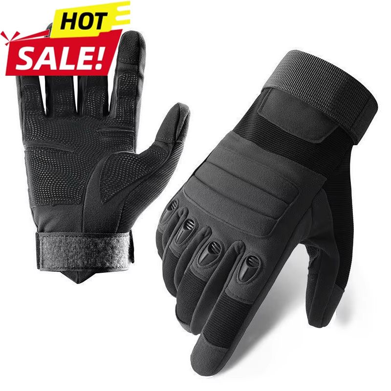Motorcycle Glove Knuckle - Gants de cyclisme tactiques pour hommes