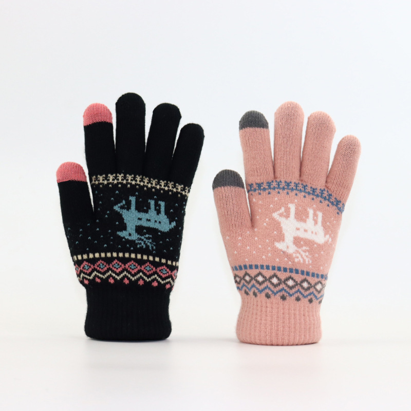 Gants sans doigts en laine tri - Wool Glove Lined avis et prix