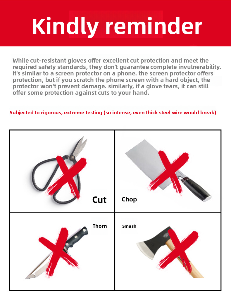 Couvre-doigts anti-coupure, ga - Cut Resistant Glove avis et prix